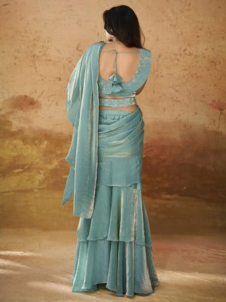 Organza Saree for wedding
