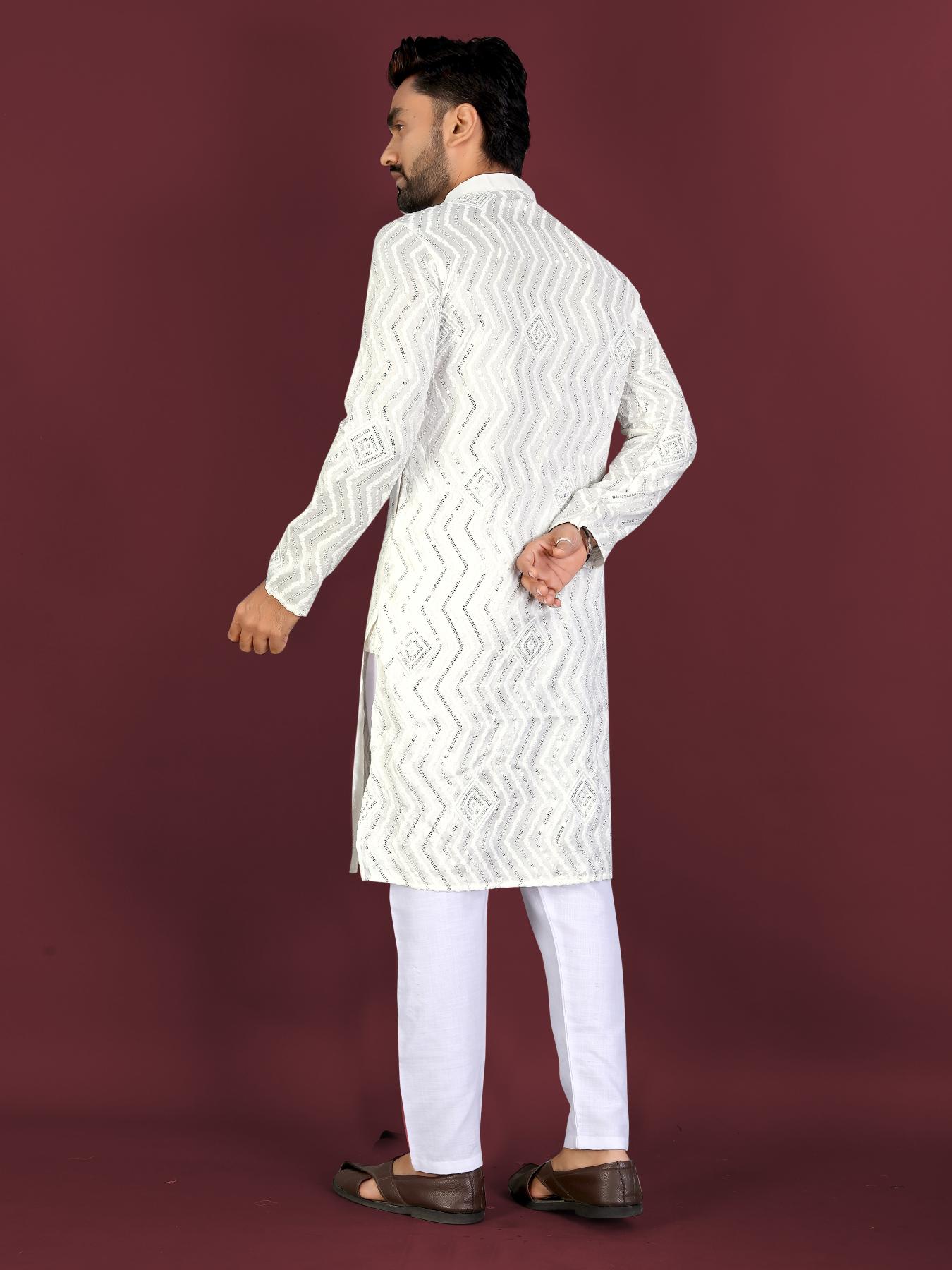 kurta pajama for men saraswati puja usa 