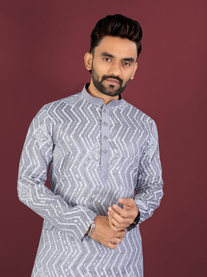 grey Punjabi men kurta pajama nearby new york
