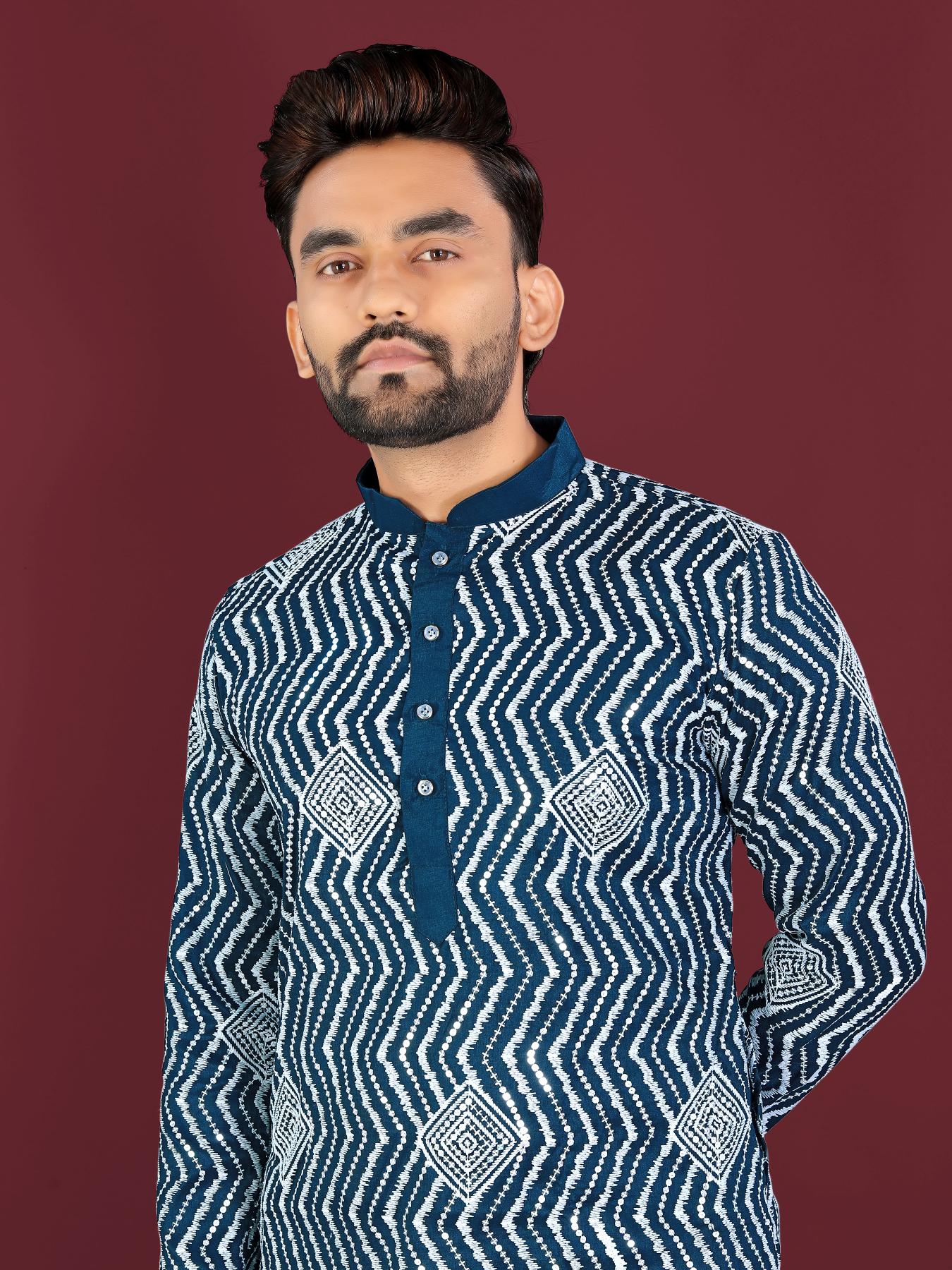 party wear mens kurta