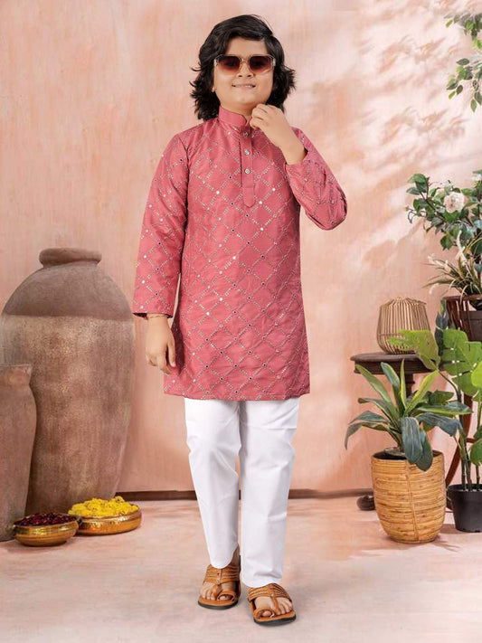Pink color designer salwar suit 