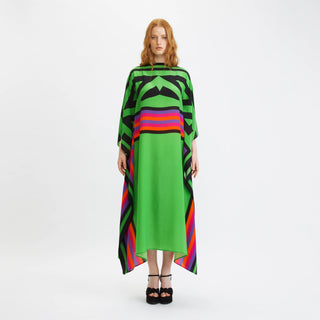 multi color kaftan