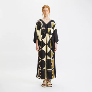 kaftan dress with pants