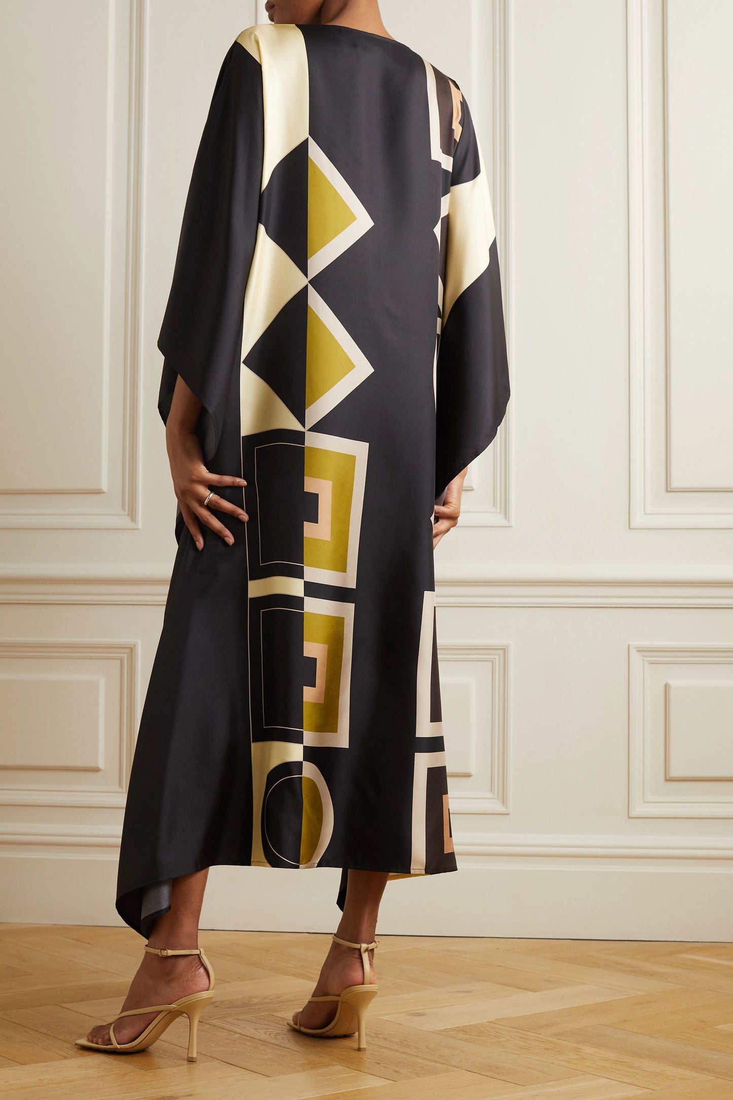 Maxi kaftan black
