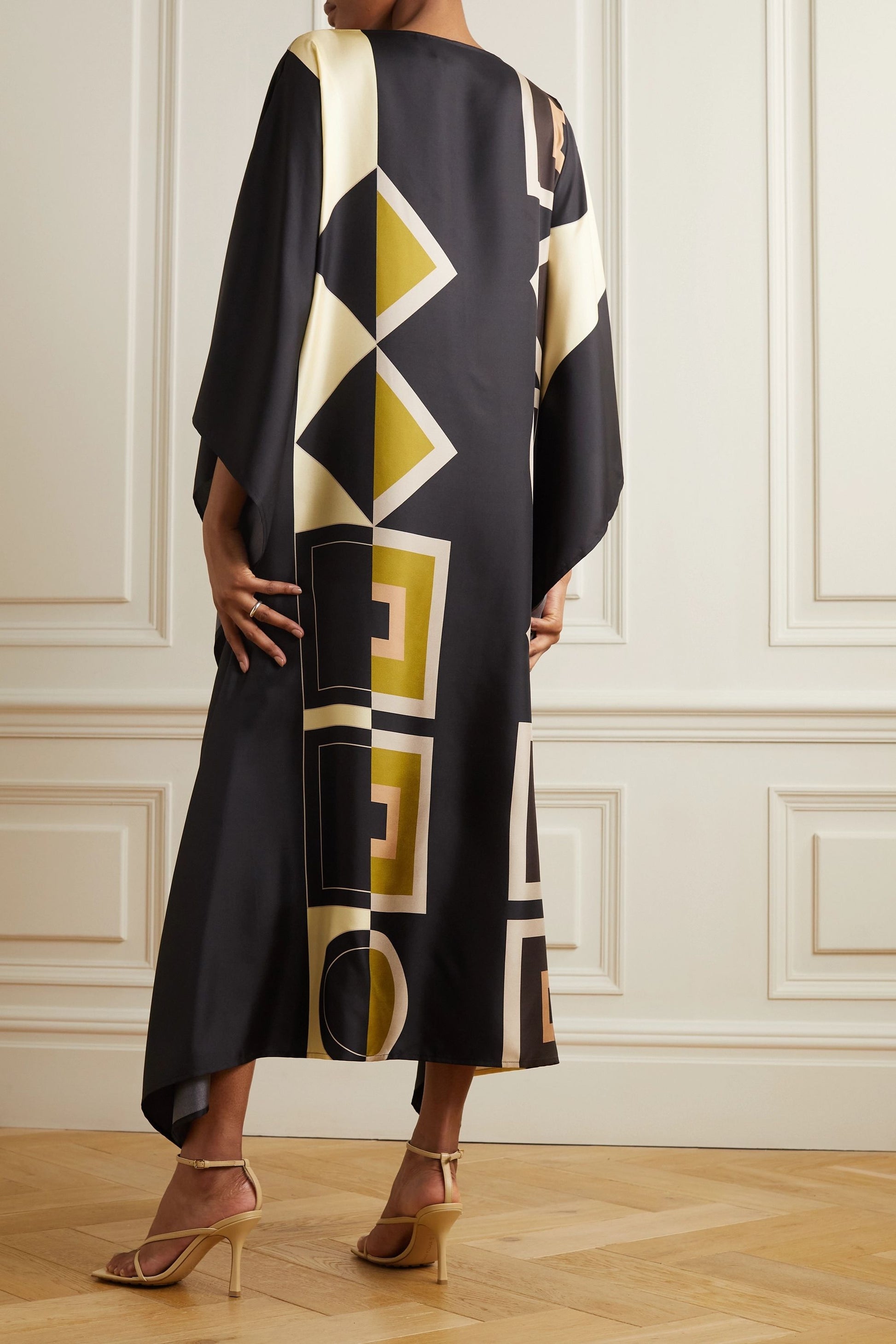 Maxi kaftan black