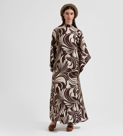 long butterfly style kaftan dress price