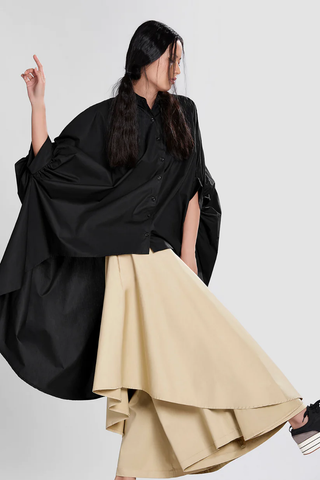 Black casual party wear kaftan