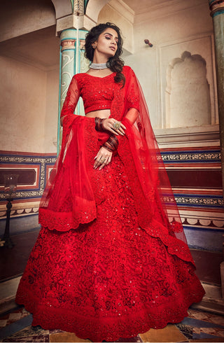 beautiful engagement lehenga