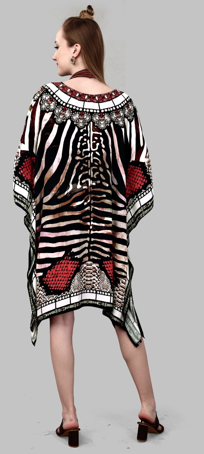 Short Caftan Cover Up
