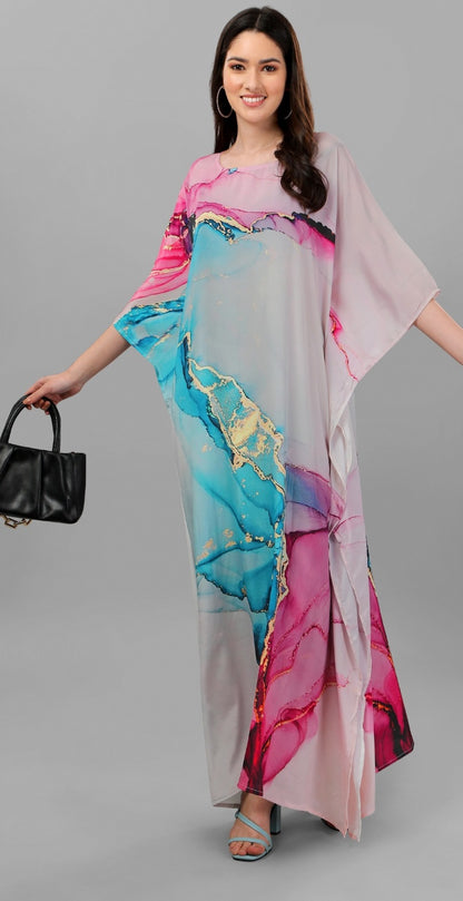 Simple kaftan designs for ladies
