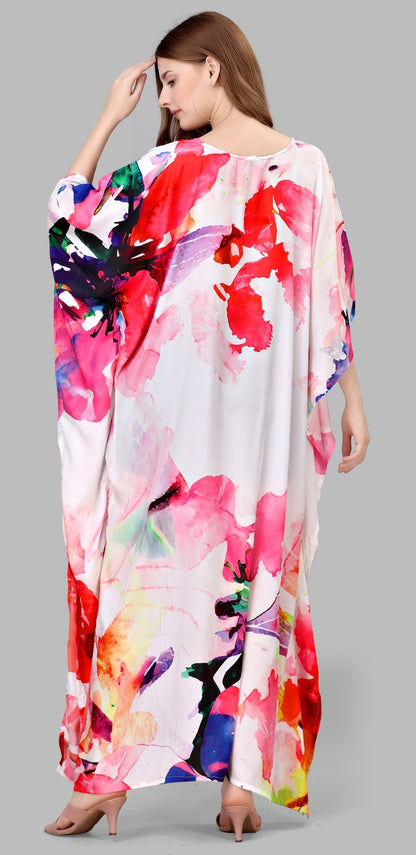 Designer kaftan dresses with sleeves for wedding
