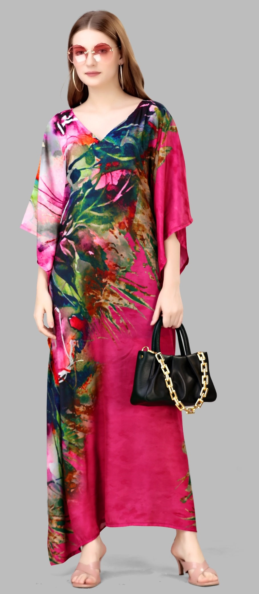 Maxi kaftan dress design for women
