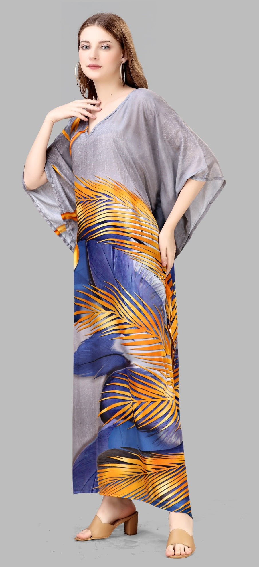 Stylish Kaftan Dress Design
