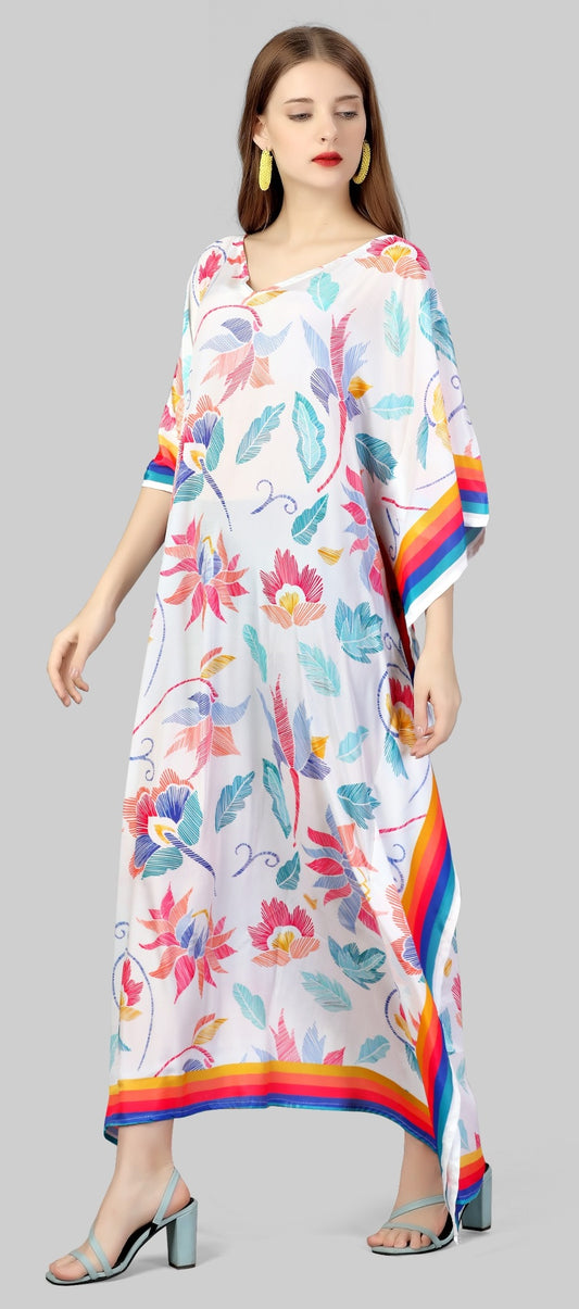 Casual maxi women kaftan dress online shopping
