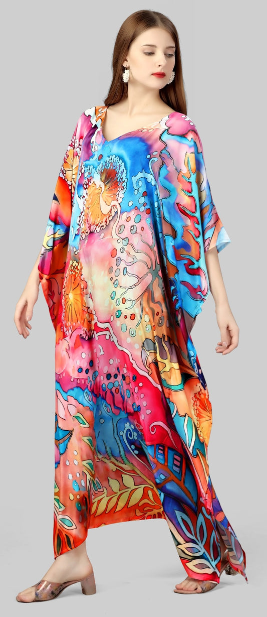 Casual maxi women kaftan dress online shopping
