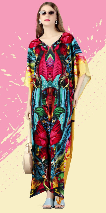 Casual maxi women kaftan dress online shopping usa
