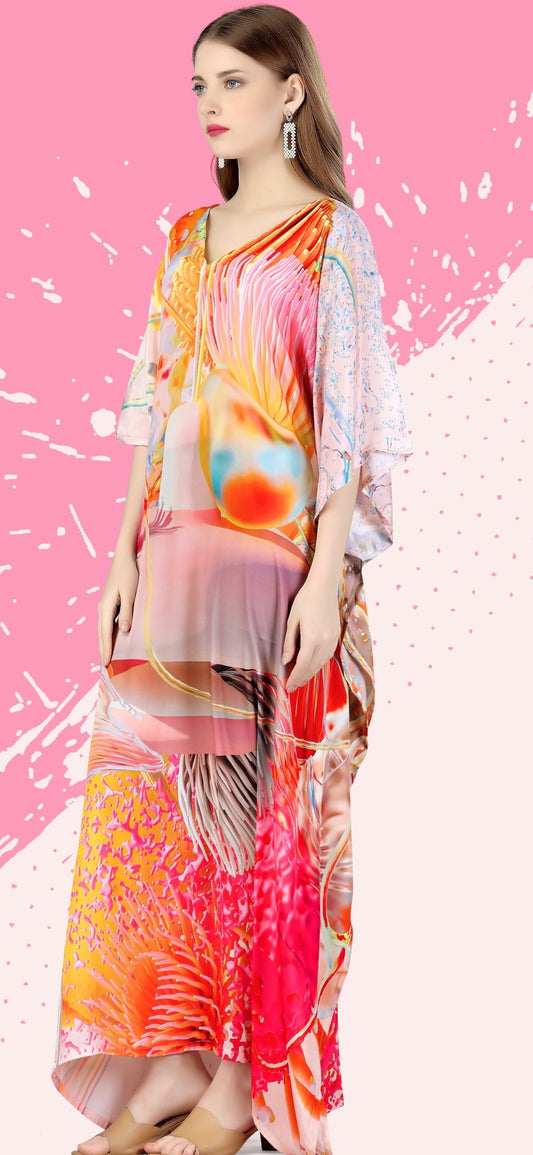 Women kaftan dress party wear
