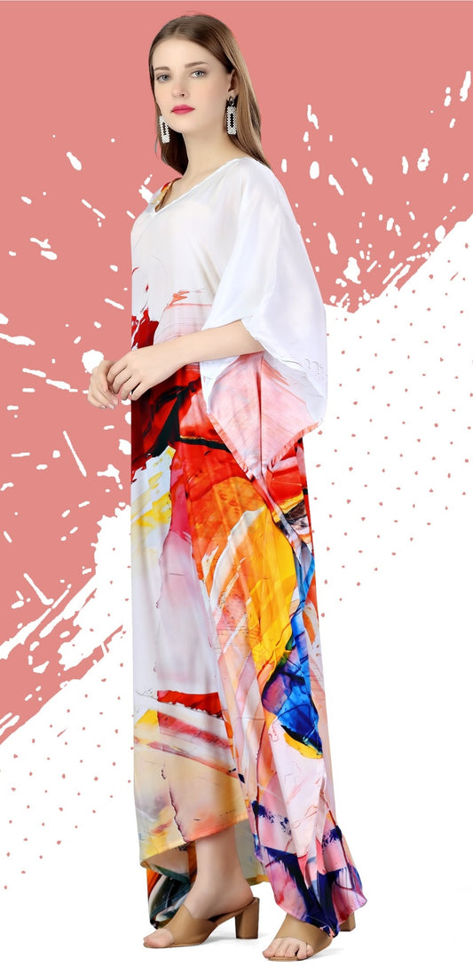 Casual maxi kaftan dress party wear

