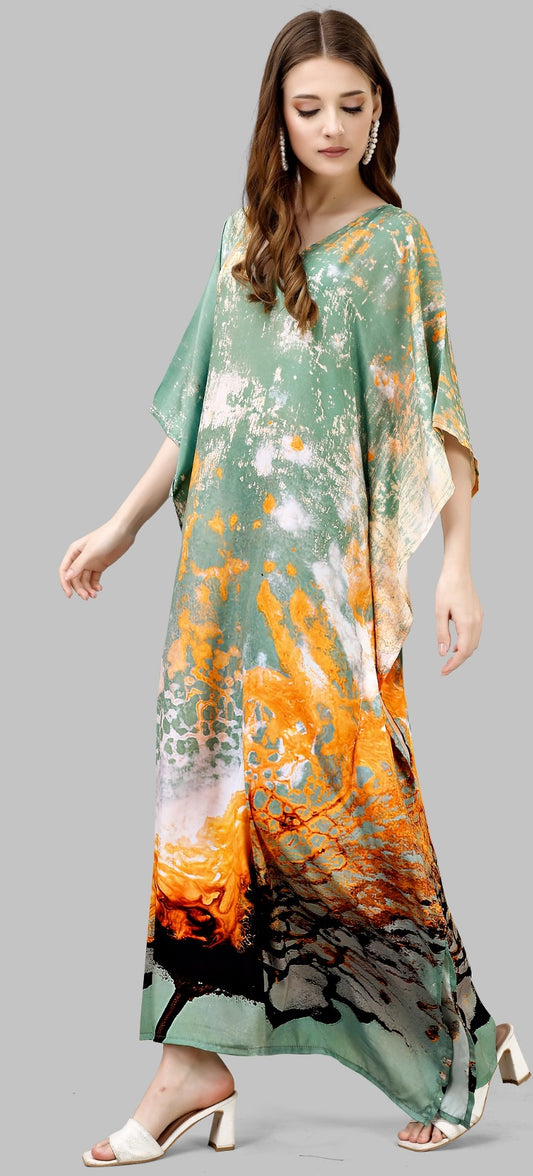 Casual maxi kaftan dress party wear
