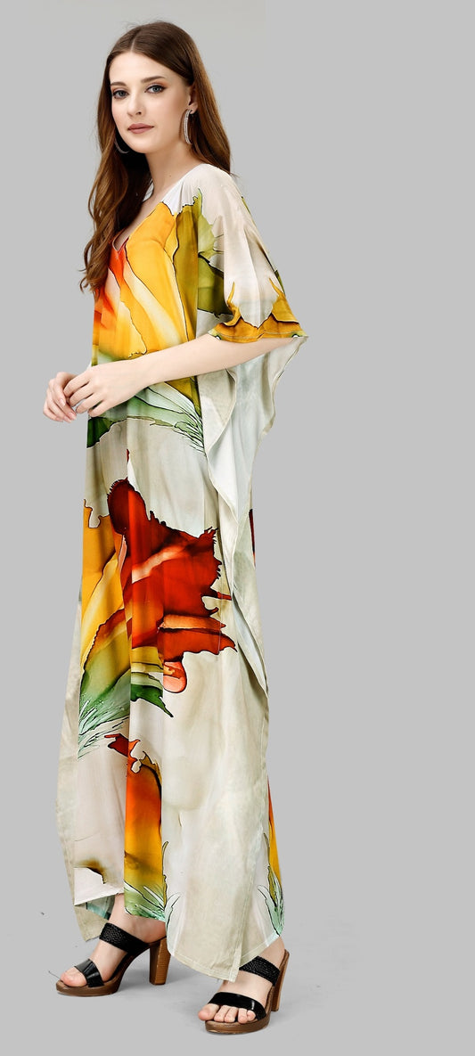 Maxi kaftan dress party wear
