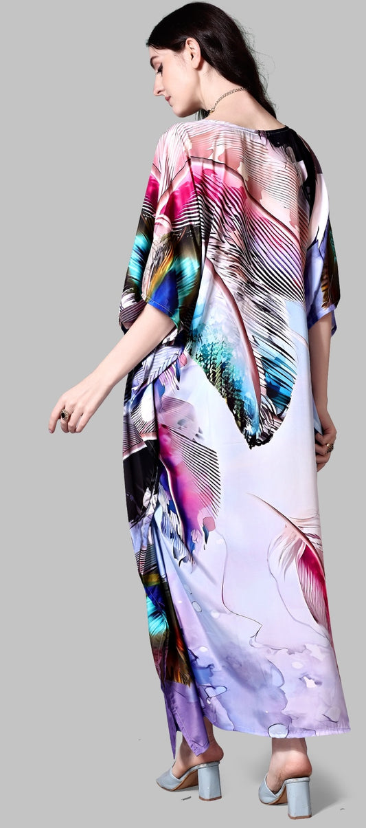 Women kaftan dress party wear

