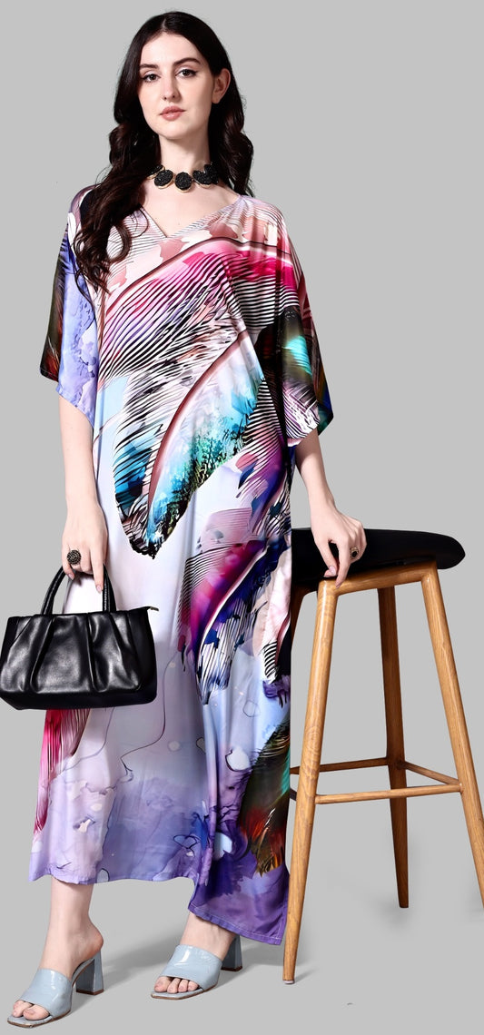 Maxi kaftan dress party wear
