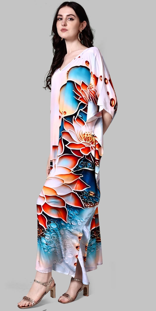 Women kaftan dress party wear

