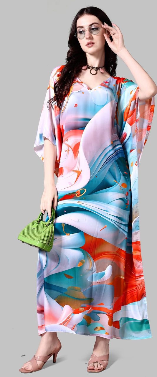 Maxi kaftan dress party wear
