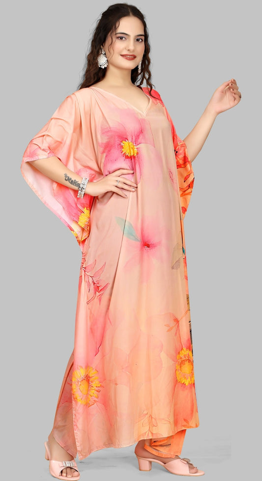 Women kaftan dress party wear
