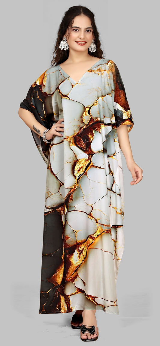 Maxi women kaftan dress nightwear
