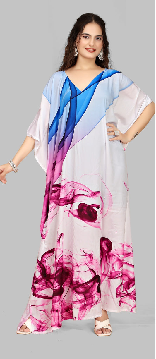 Women kaftan dress beach wear
