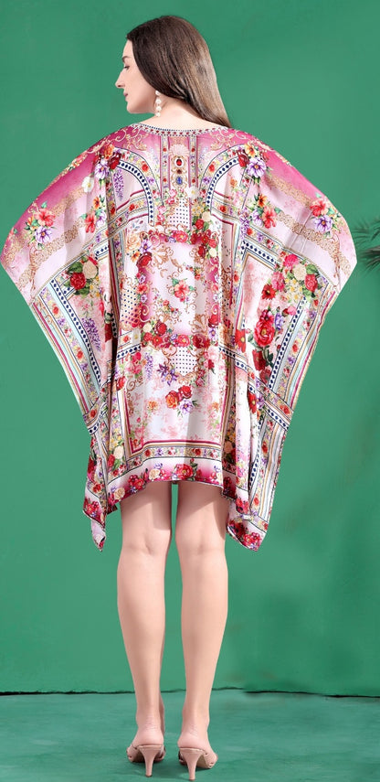 Women printed kaftan dress price
