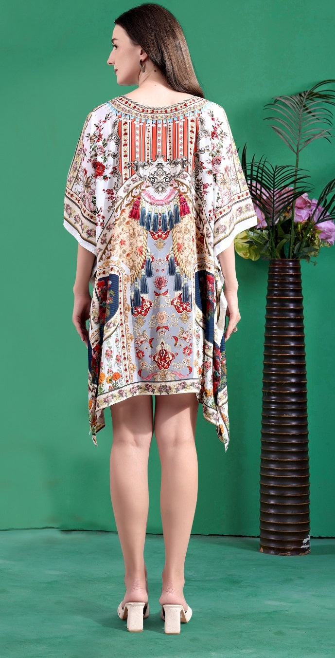 Beach Caftan Cover Up
