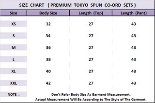 White And Black Tokyo Spun Co-ord Sets For Women