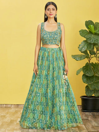 Latest Printed Lehenga designs