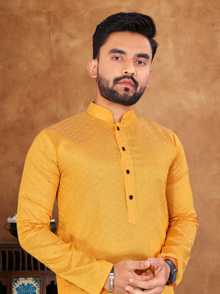 Premium Jacquard Silk Kurta Pajama set Mens