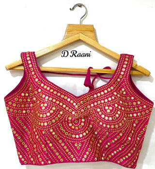 Dark Raani Blouse for Women 