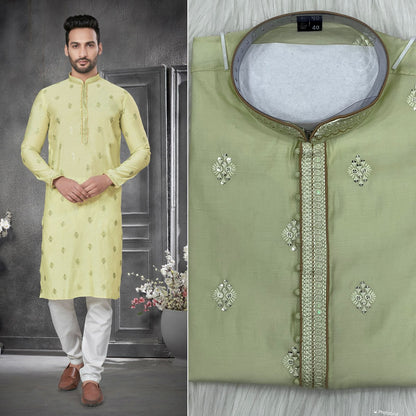Stylish party wear kurta for men