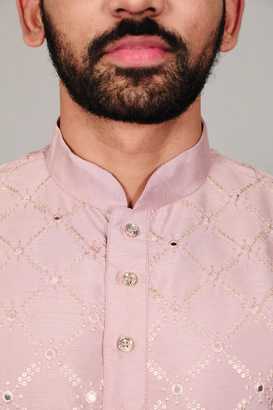 Peach colour Kurta pajama for Men
