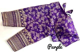 Purple heavy blouse