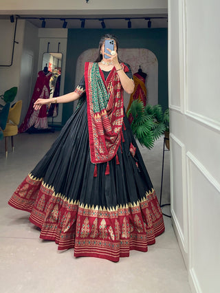 Black Color  Lehenga Choli