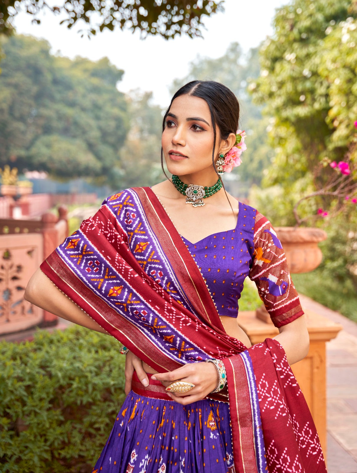 Silk lehenga choli with price