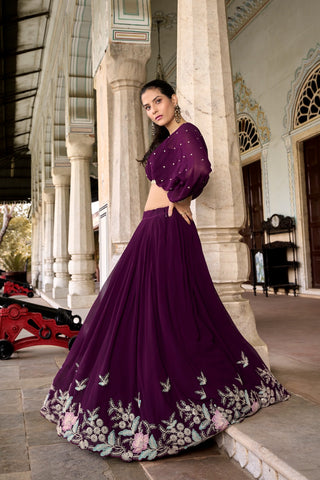 Beautiful Co-ord Lehenga Choli Set for Women Party Wear Lenghas