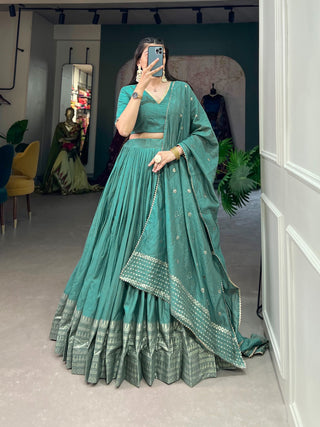 Plain with zari weaving work border lehenga pricePlain with zari weaving work border lehenga images