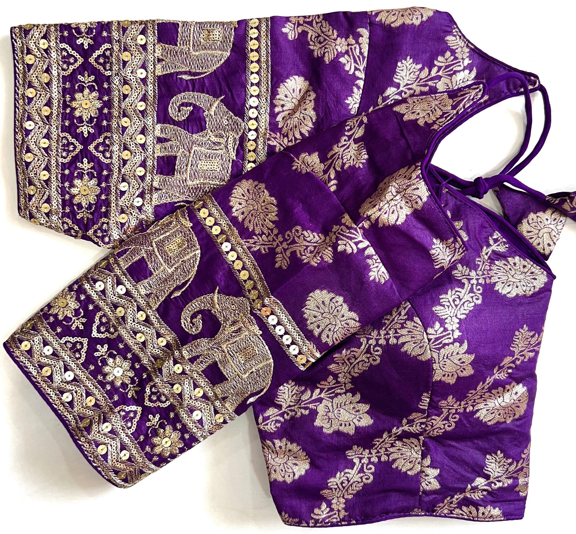 Purple blouse for women
