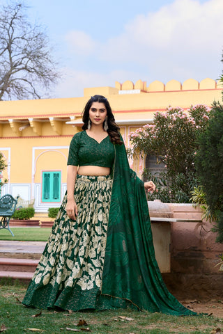 green ready to wear lengha choli usa uk canada