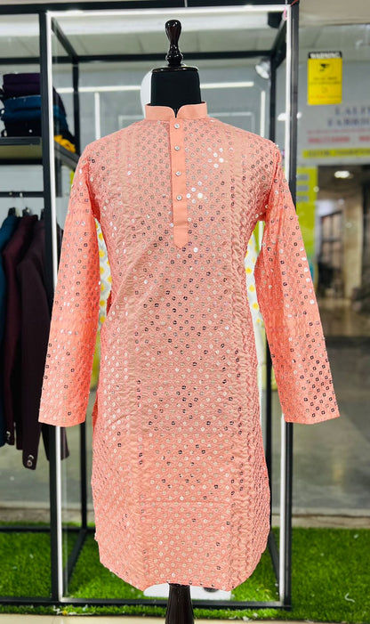 Orange Kurta Pajama for boys