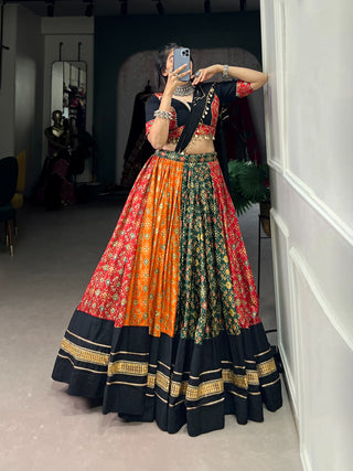 Awesome Multicolor Readymade Navratri Chaniya Choli For Women