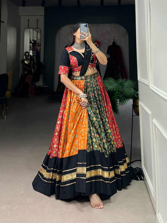 Awesome Multicolor Readymade Navratri Chaniya Choli For Women