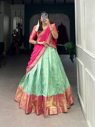 traditional party wear lehenga choli